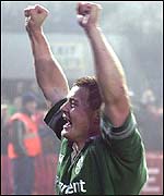 Brian O'Driscoll was captaining Ireland for the first time