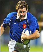 France winger Cedric Heymans