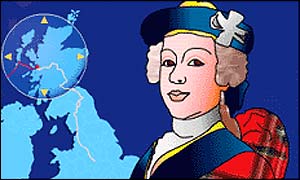 Artwork of Bonnie Prince Charlie