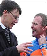 Trainer Aidan O'Brien and jockey Michael Kinane were involved