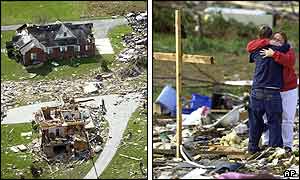 Devastation and tears in Tennessee