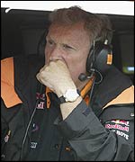 Arrows team boss Tom Walkinshaw