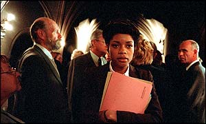 Maggie Dunn (played by Naomie Harris)