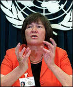 Clare Short, Britain's Minister for International Development