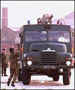 Green goddess fire engine