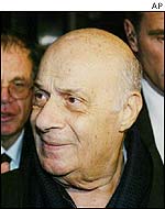 Turkish Cypriot leader Rauf Denktash