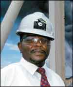 Energy minister, Cristobal Manana Ela