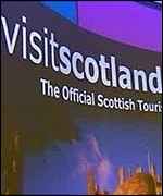 VisitScotland sign