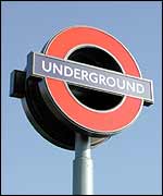 London Underground sign