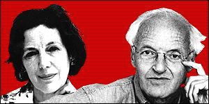 Claire Tomalin and Michael Frayn 