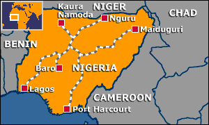 Nigeria's rail network