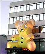 Pudsey at BBC Wales