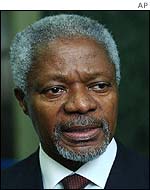 UN Secretary General Kofi Annan