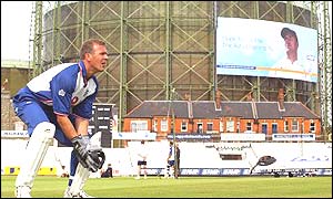 Alec Stewart at The Oval