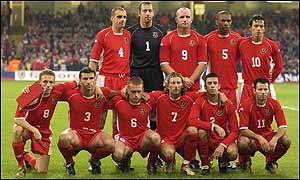 Wales team line-up against Italy