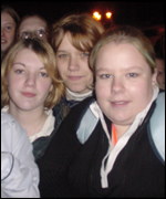 Thousands of people were in Wrexham