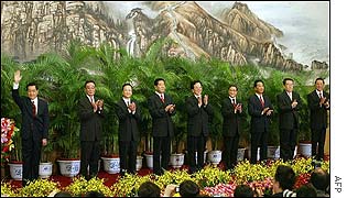 The new Politburo standing committee