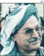 Jalal Talabani in 1991