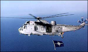 Naval Sea King Helicopter