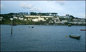 A view of Fowey