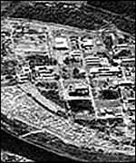 Picture distributed by the UK Government