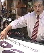 Pub landlord Keith Cosgrove