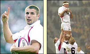 Ben Cohen and Richard Hill in action 