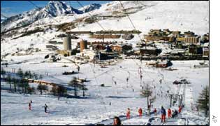 Sestrieres - Italian ski resort