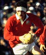 Wales an Lions great Mervyn Davies