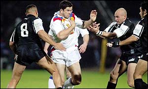 Great Britain start well but New Zealand score first 