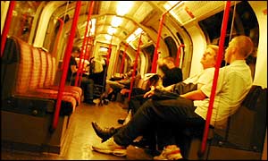 London Underground passengers