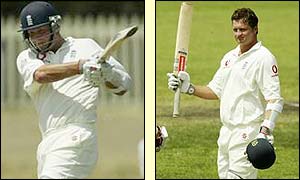 Robert Key was the star for England on day three of the tour match against Australia A