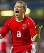 Wales and Newcastle striker Craig Bellamy