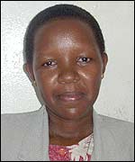 Anna Mbattah runs an internet cafe