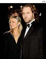 Russell Crowe and Danielle Spencer