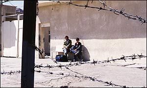 A scene from In This World