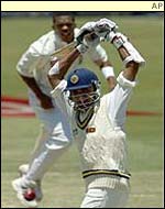 Ntini bowls to Marvan Atapattu