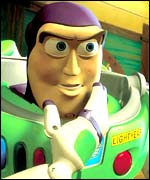 Buzz Lightyear, character (� Buena Vista)