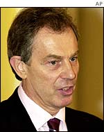 Prime Minister Tony Blair
