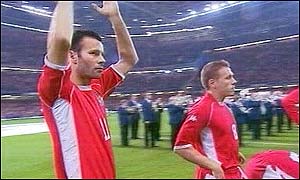 Ryan Giggs and Craig Bellamy