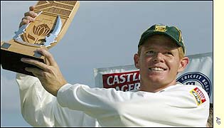 Pollock receives his award