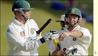 South Africa were given a fright by Sri Lanka