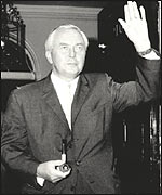 Former Labour Prime Minister Harold Wilson