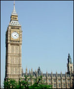 Parliament, seen from the distance