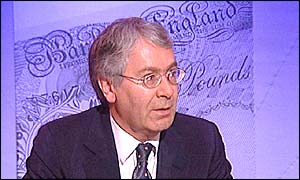 Bank of England deputy chief Mervyn King