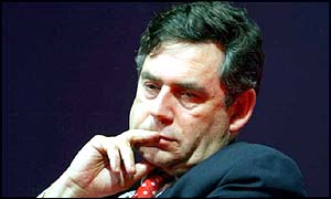 Chancellor of the Exchequer Gordon Brown