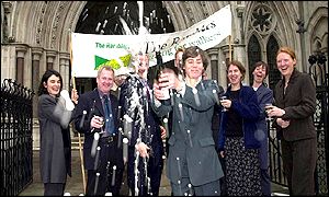 Kate Ashbrook and supporters