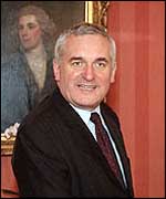 Irish Premier Bertie Ahern