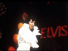 Elvis in concert