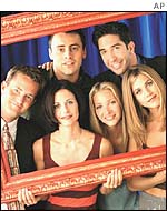 Cast of TV show Friends